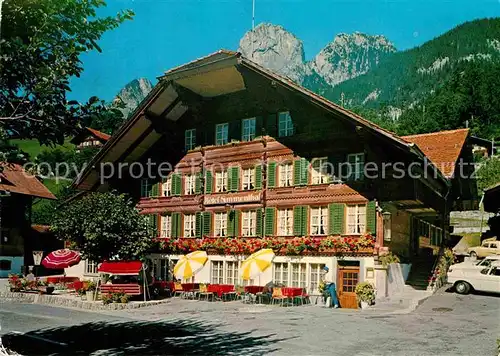 AK / Ansichtskarte Boltigen Hotel Restaurant Simmental Kat. Boltigen