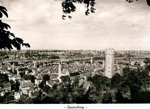 AK / Ansichtskarte Ravensburg Wuerttemberg Panorama  Kat. Ravensburg