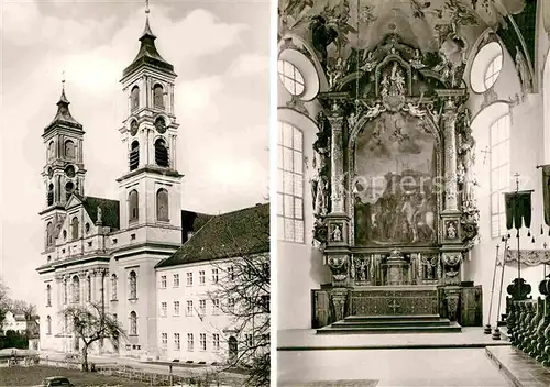 AK / Ansichtskarte Weissenau Klosterkirche Hochaltar Kat. Ravensburg