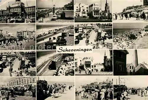 AK / Ansichtskarte Scheveningen Strand Promenade Hafen Kat. Scheveningen