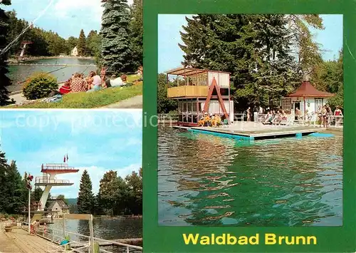 AK / Ansichtskarte Auerbach Vogtland Waldbad Brunn Kat. Auerbach