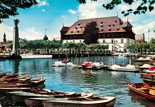 AK / Ansichtskarte Konstanz Bodensee Gondelhafen und Konzil Kat. Konstanz