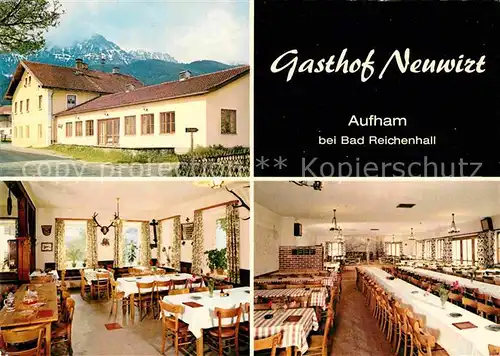 AK / Ansichtskarte Bad Reichenhall Aufham Gasthof Neuwirt Kat. Bad Reichenhall