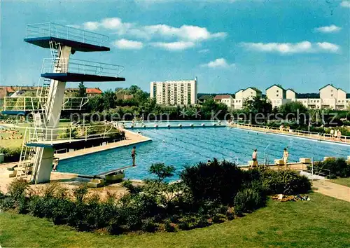 AK / Ansichtskarte Hanau Main Schwimmbad Kat. Hanau