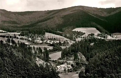 AK / Ansichtskarte Schwarzenberg Baiersbronn Panorama  Kat. Baiersbronn