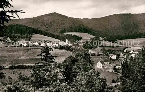 AK / Ansichtskarte Schwarzenberg Baiersbronn Panorama  Kat. Baiersbronn