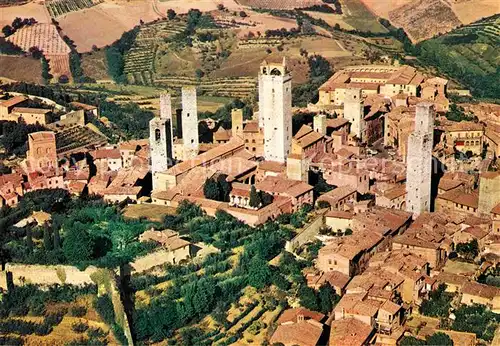 AK / Ansichtskarte Siena San Cimignano Veduta aerea Kat. Siena