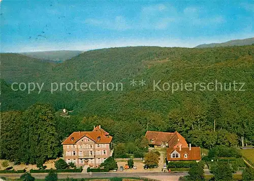 Trippstadt Waldkurhaus Johanniskreuz Fliegeraufnahme Kat. Trippstadt