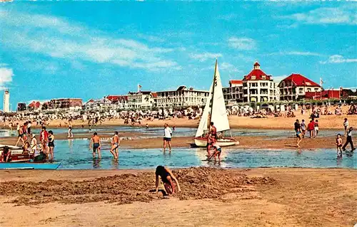 Noordwijk aan Zee  Kon. Wilhelmina Boulevard Strandleven Kat. Noordwijk