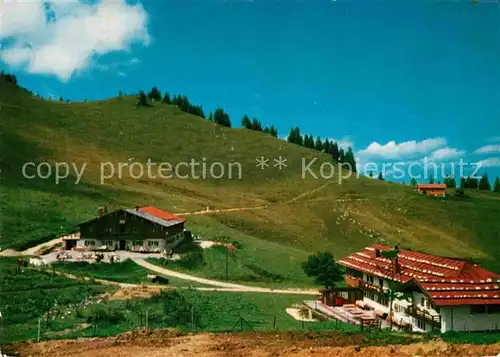 AK / Ansichtskarte Sudelfeld Walleralm und Berggasthaus Kat. Bayrischzell