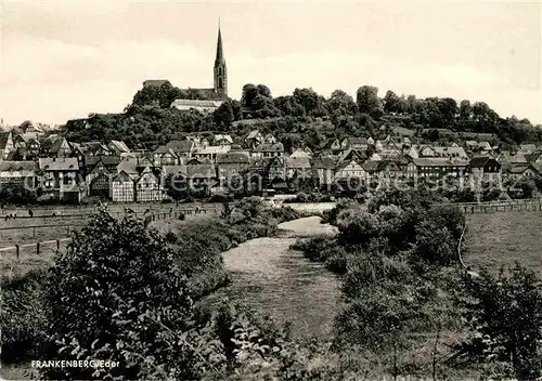 AK / Ansichtskarte Frankenberg Eder Panorama Kat. Frankenberg (Eder)