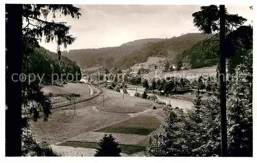 AK / Ansichtskarte Schoenmuenzach Murgtal Panorama Kat. Baiersbronn