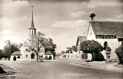 AK / Ansichtskarte Saulgau Evangelische Kirche Kreuzkapelle Kat. Bad Saulgau