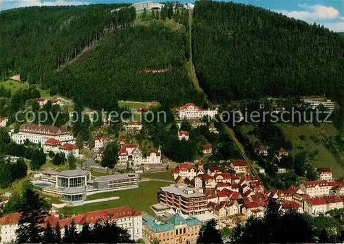 AK / Ansichtskarte Wildbad Schwarzwald Kurhaeuser Thermalbad Sommerberg Hotel Kat. Bad Wildbad