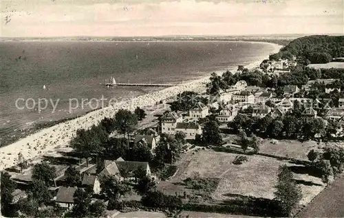 AK / Ansichtskarte Scharbeutz Ostseebad Fliegeraufnahme Kat. Scharbeutz