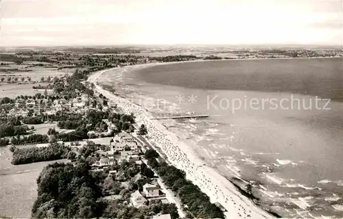 AK / Ansichtskarte Scharbeutz Ostseebad Fliegeraufnahme Kat. Scharbeutz