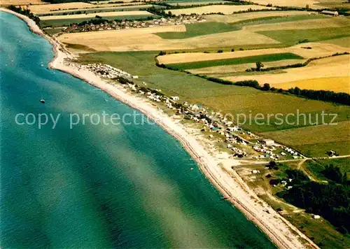 AK / Ansichtskarte Krusendorf Kiel Fliegeraufnahme Campingplatz Groenwohld Kat. Schwedeneck