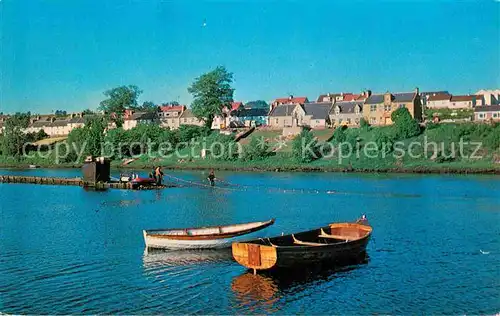 AK / Ansichtskarte Sutherland Caithness & Sutherland Bonar Bridge Salmon nets Kat. Caithness & Sutherland