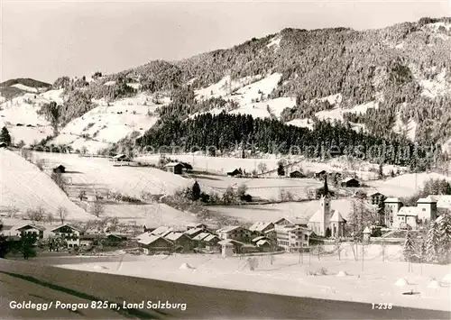 AK / Ansichtskarte Goldegg Winterlandschaft Kat. Goldegg am See