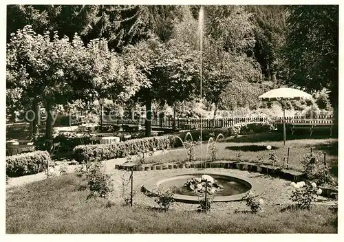 AK / Ansichtskarte Schoenmuenzach Springbrunnen Kat. Baiersbronn