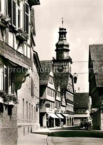 AK / Ansichtskarte Kirchheim Teck Rathaus Kat. Kirchheim unter Teck