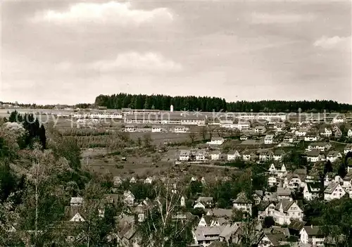 AK / Ansichtskarte Altensteig Schwarzwald Panorama 