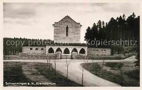 AK / Ansichtskarte Schwenningen Neckar Krematorium Kat. Villingen Schwenningen