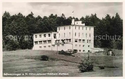 AK / Ansichtskarte Schwenningen Neckar Hoehenrestaurant Waldheim Kurhaus Kat. Villingen Schwenningen