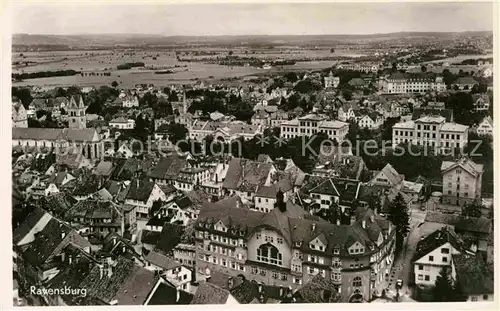 AK / Ansichtskarte Ravensburg Wuerttemberg Luftaufnahme Kat. Ravensburg