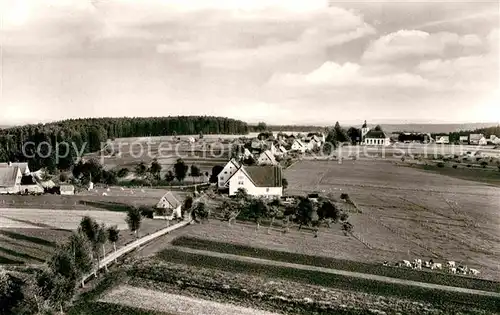 AK / Ansichtskarte Schoemberg Freudenstadt Hoehenluftkurort Kirche Kat. Seewald