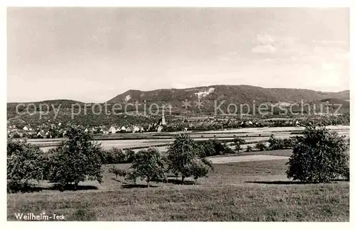 AK / Ansichtskarte Weilheim Teck Panorama Kat. Weilheim an der Teck