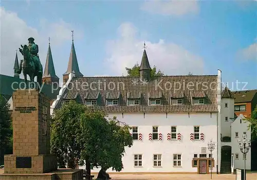 AK / Ansichtskarte Kleve Denkmal Friedrich Wilhelm Stiftskirche Kat. Kleve