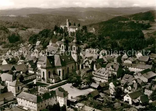 AK / Ansichtskarte Goessweinstein Wallfahrtskirche Fliegeraufnahme Kat. Goessweinstein