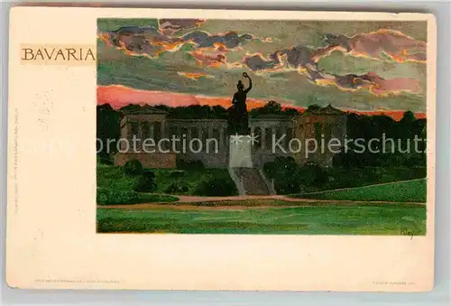 AK / Ansichtskarte Kley Muenchen Bavaria  Kat. Kuenstlerlitho