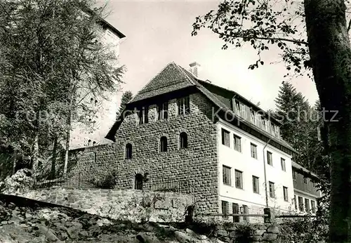 AK / Ansichtskarte Altensteig Schwarzwald Waldschulheim Burg Hornberg