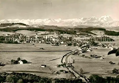 AK / Ansichtskarte Isny Allgaeu Panorama  Kat. Isny im Allgaeu