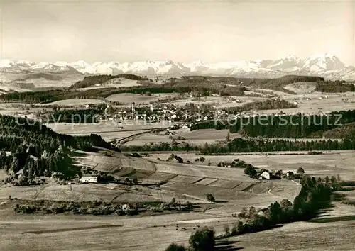 AK / Ansichtskarte Isny Allgaeu Panorama  Kat. Isny im Allgaeu