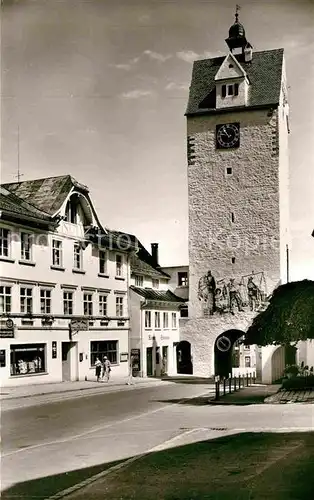 AK / Ansichtskarte Isny Allgaeu Wassertorturm Kat. Isny im Allgaeu