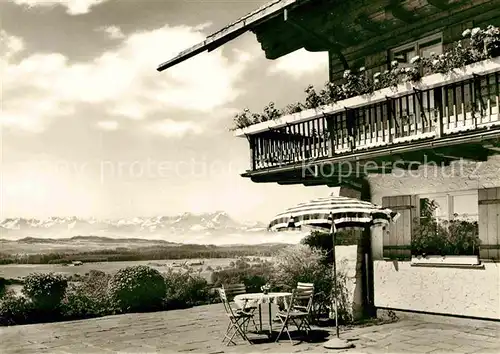 AK / Ansichtskarte Isny Allgaeu Berghotel Jaegerhof Kat. Isny im Allgaeu