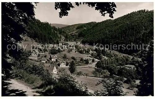 AK / Ansichtskarte Schoenmuenzach Murgtal Panorama Kat. Baiersbronn