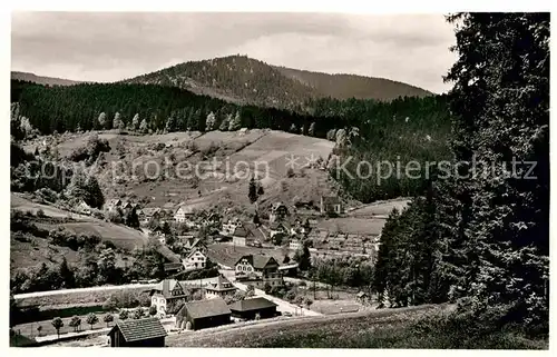 AK / Ansichtskarte Schoenmuenzach Murgtal Panorama Kat. Baiersbronn