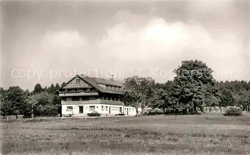 AK / Ansichtskarte Maierhoefen Allgaeu Gasthof Pension zur Grenze Kat. Maierhoefen