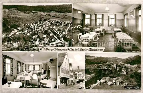 AK / Ansichtskarte Wildberg Schwarzwald Gasthof Pension Waldhorn Kat. Wildberg