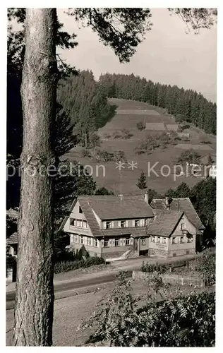 AK / Ansichtskarte Obertal Baiersbronn Gasthaus Pension zum Schwanen Kat. Baiersbronn