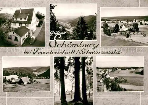 AK / Ansichtskarte Schoemberg Freudenstadt Ortsansichten Kat. Seewald