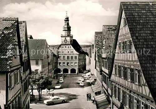 AK / Ansichtskarte Kirchheim Teck Rathaus Kat. Kirchheim unter Teck