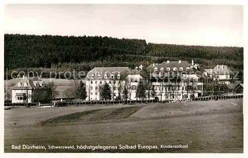 AK / Ansichtskarte Bad Duerrheim Kindersolbad Kat. Bad Duerrheim