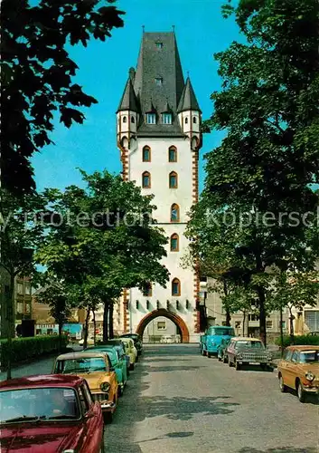 AK / Ansichtskarte Mainz Rhein Holzturm Gefaengnis des Schinderhannes