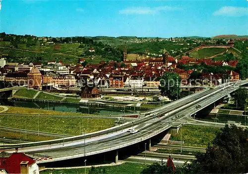 AK / Ansichtskarte Esslingen Neckar Vogelsangbruecke Kat. Esslingen am Neckar