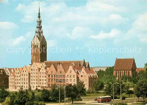 AK / Ansichtskarte Elblag Kirchenpartie  Kat. Elblag